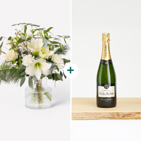 Vinterglød med Nicolas Feuillatte, Sélection Brut, Champagne